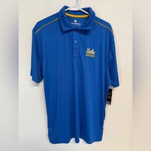 Colloseum Men’s Short Sleeve Blue Polo UCLA Size Large